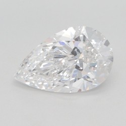 Diament laboratoryjny bezbarwny szlif gruszkowy, 2.1ct, VVS2, D, GIA 2496690891